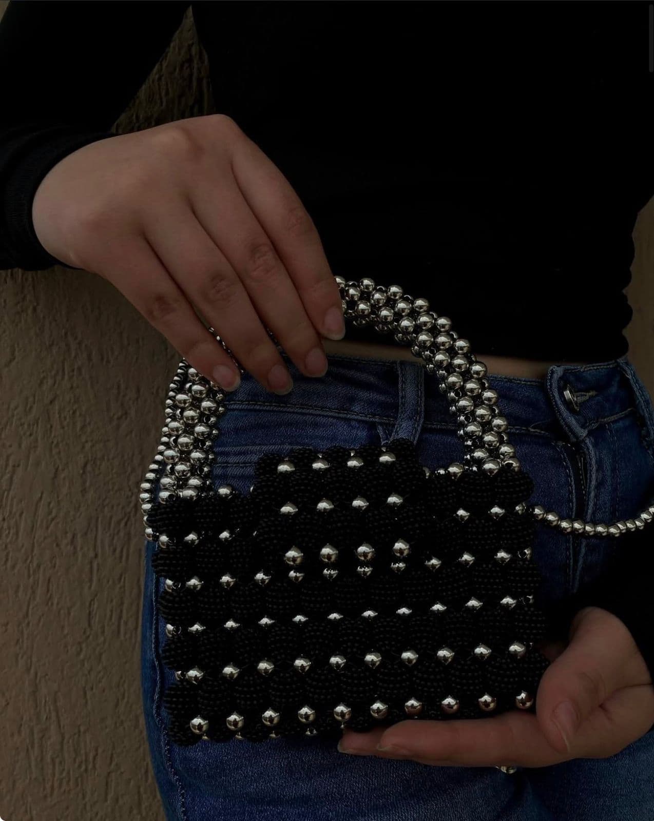 Canta Clutch me Perla